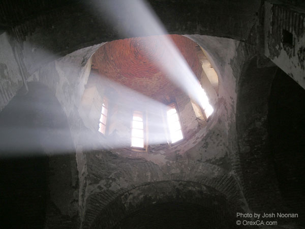 Inside of Qax village Georgian Church