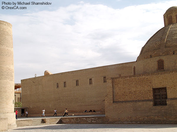 Football near the <br/> old madrassah   