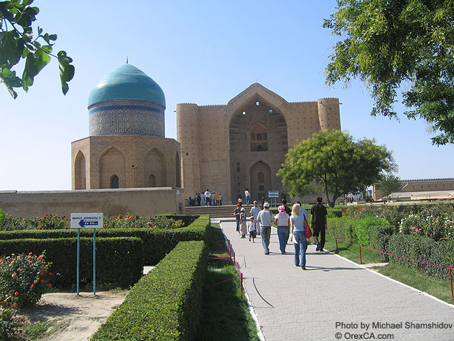 Khwaja Ahmad Yasavi  mausoleum in Turkestan