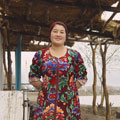 Young Karakalpak lady