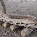 Details of old yurt