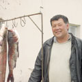 An owner of fishcafe