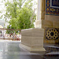 In Al-Bukhari mausoleum