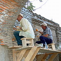 Reconstruction of the town