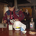 Simple restaurant in Samarkand