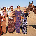 In nomadic village