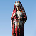 Traditional dressed woman