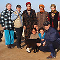 Tourists in Turkmenistan