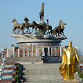 Monument dedicated to Turkmen Horses