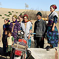 In nomadic village