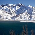 Winter Charvak lake