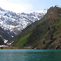 Beautiful mountain lake