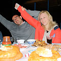 On the dacha