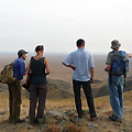 A nice few of the Kyzyl-Kum steppe and Lake Aydar