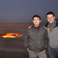 Gas crater