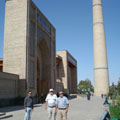 Ross, Bill and guide, Akmal in Tashkent