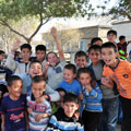Merry band of Turkmen children! — ������ ������ ����������� ���������!