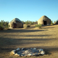 Yurt camp in Nurata