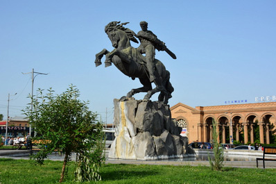 David of Sasun statue, Yerevan