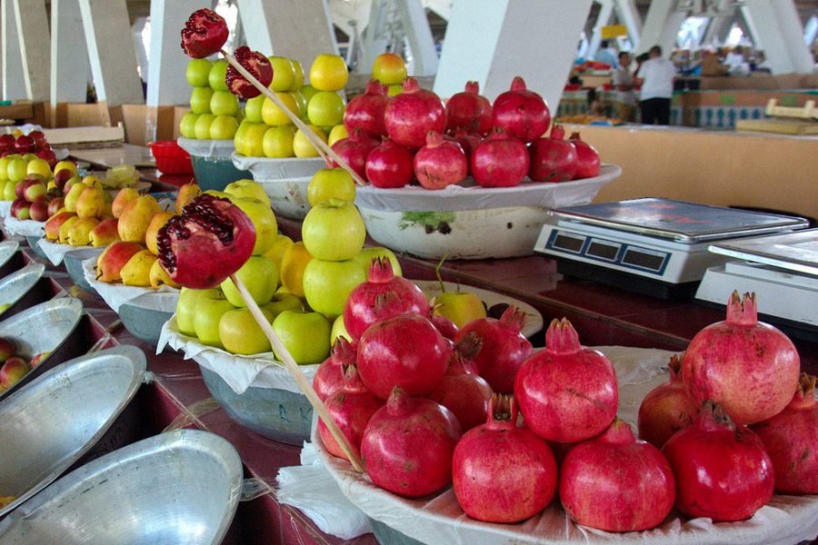 Узбекские фрукты и овощи