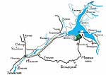 map of Charvak