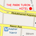 Location map to  The Park Turon Hotel