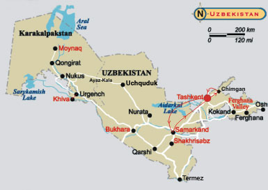 Wonders of Uzbekistan tour