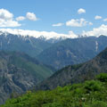 Hiking to the mountain Patandazboshi