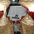 Second class compartment on the train Tashkent-Bukhara