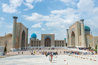 Pearls of Central Asia Tour from UK