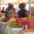 Parkentsky bazaar in Tashkent