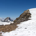 View on Oval peak from from the summit ridge View on Oval peak from from the summit ridge