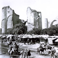 Samarkand, the ruins of the Bibi Khanum mosque — , - Samarkand, the ruins of the Bibi Khanum mosque — , -