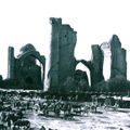 Samarkand, the ruins of the Bibi Khanum mosque — , - Samarkand, the ruins of the Bibi Khanum mosque — , -