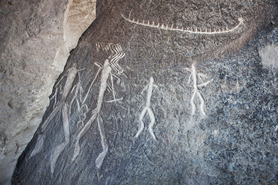 Gobustan Petroglyphs, vicinity of Baku