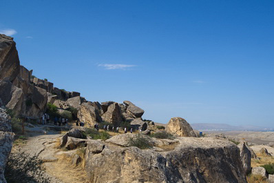 Gobustan Petroglyphs, vicinity of Baku