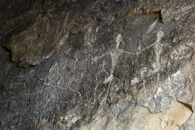 Gobustan Petroglyphs, vicinity of Baku