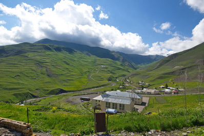 Khinalug Village near Quba