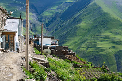 Khinalug Village near Quba