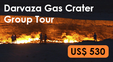 Darvaza Gas Crater Group Tour from Khiva 2025