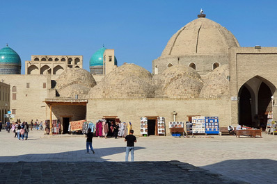 The trade domes of Bukhara