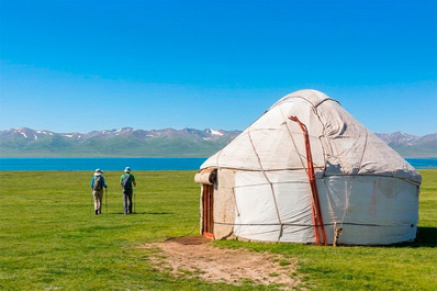 Озеро Сон-Куль, Кыргызстан