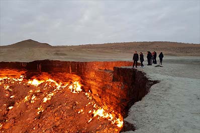 Darvaza Gas Crater