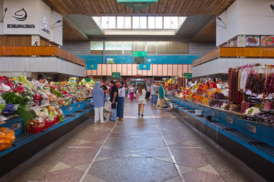 Zelyony (Green) Bazaar, Almaty, Kazakhstan
