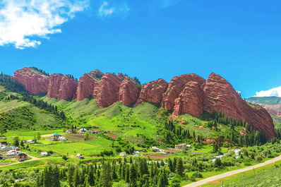Jety Oguz Gorge, Kyrgyzstan