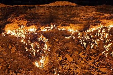Darvaza Gas Crater, Turkmenistan