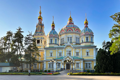 Zenkov Cathedral, Almaty, Kazakhstan