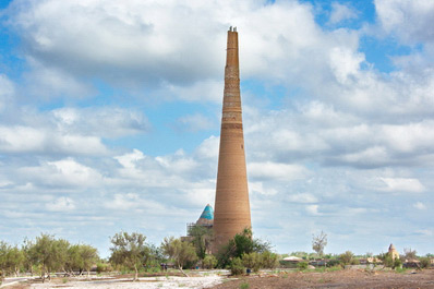 Kutlug Timur Minaret, Kunya-Urgench, Turkmenistan