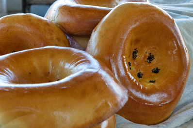 Лепёшки, традиционный узбекский хлеб