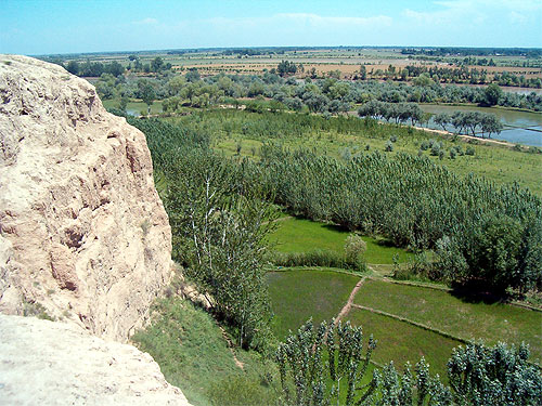 Picture of Syr Darya River in Fergana Valley